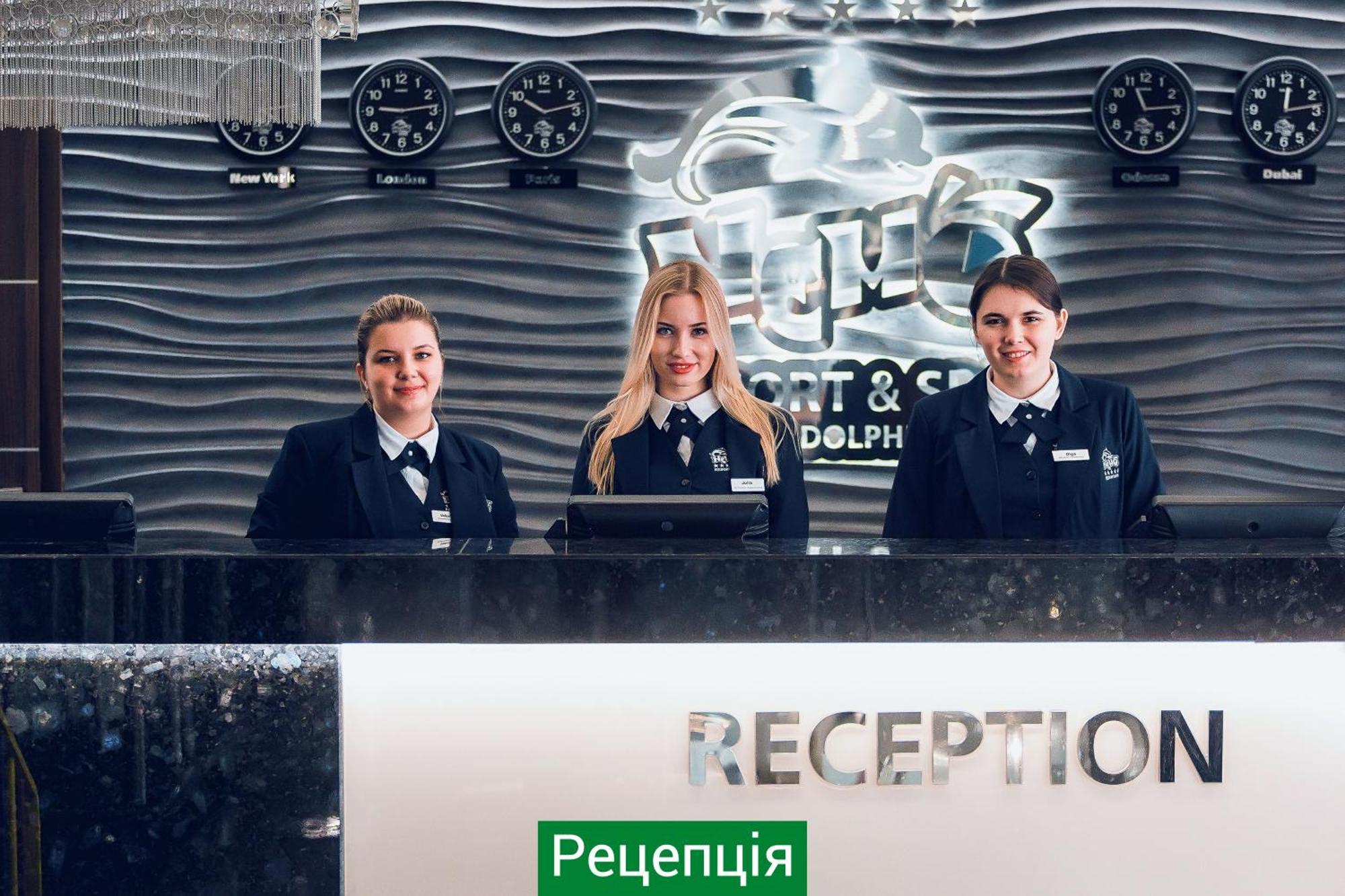 Nemo Hotel Resort & Spa Odesa Exterior foto Reception at the hotel