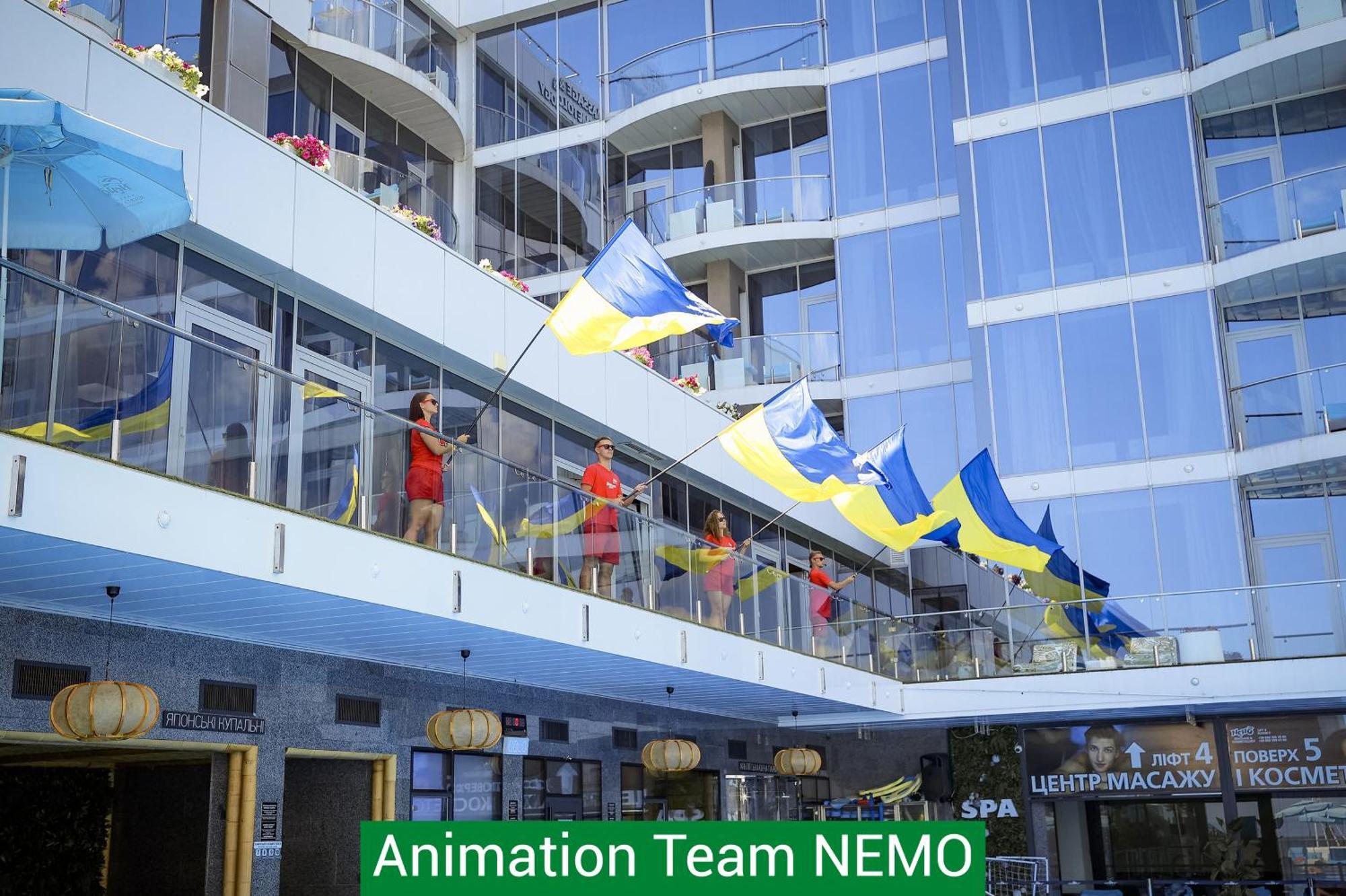 Nemo Hotel Resort & Spa Odesa Exterior foto Animation Team NEMO